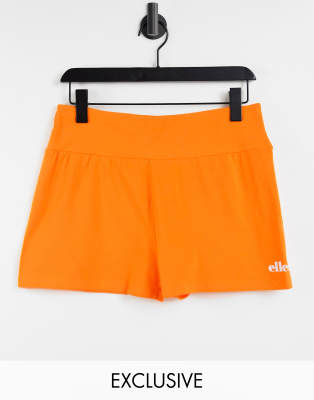 Ellesse booty shorts in orange - ASOS Price Checker