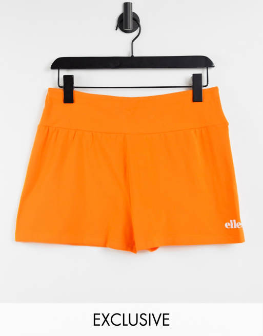 Ellesse booty shorts in orange | ASOS