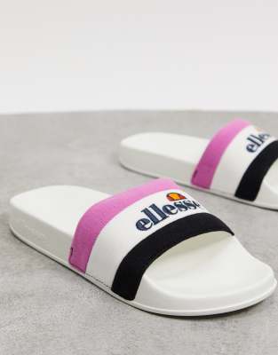 claquette ellesse rose