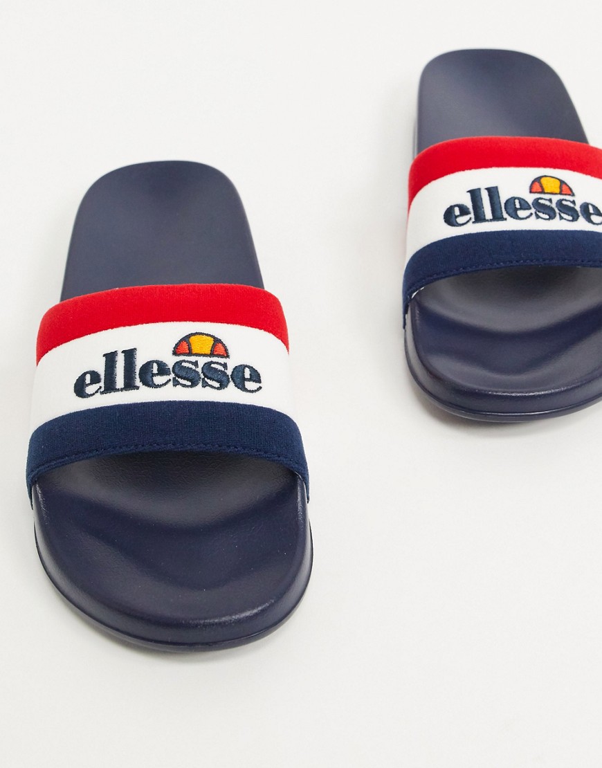 Ellesse - Borgaro - Slippers in marineblauw
