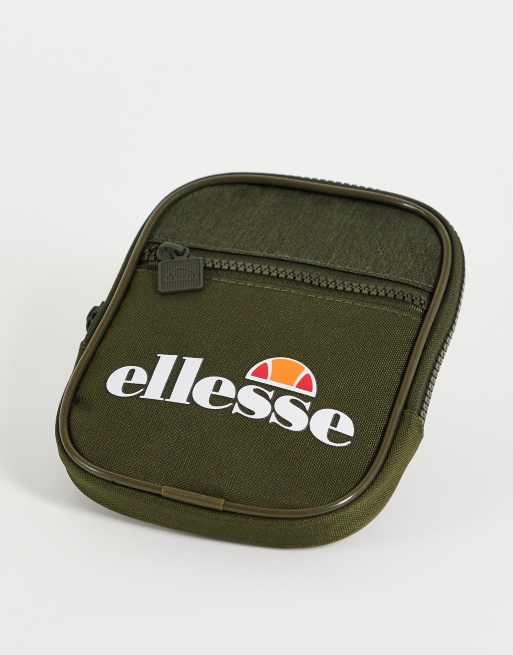ellesse Borsello kaki con logo grande ASOS