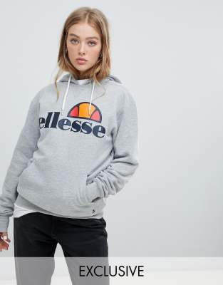 Ellesse boyfriend hoodie with chest 