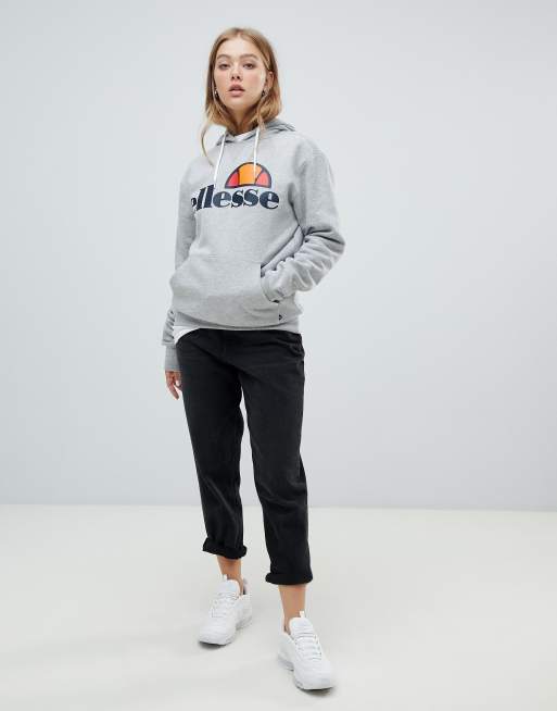 Ellesse boyfriend hoodie with chest logo