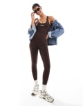 [ellesse] ellesse Breve jumpsuit in brown 12 brown