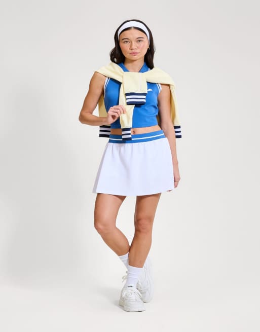 ellesse Bromont skort in white, 2 of 4