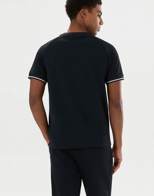 ellesse Caldona tee in black, 2 of 3