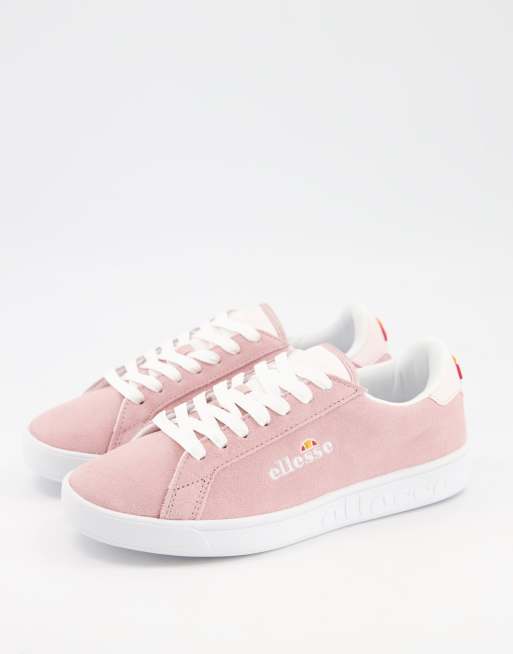 Pink hot sale ellesse trainers