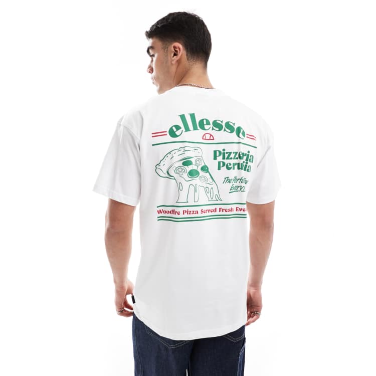 ellesse Canoci t-shirt in white | ASOS