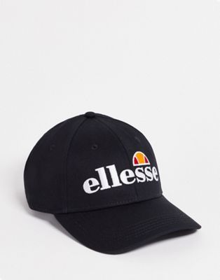 ellesse cap with logo in black