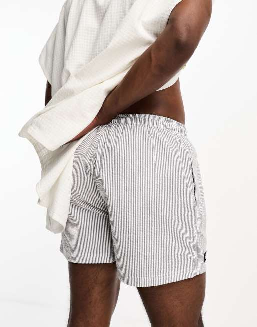 ellesse - Carali - Zwemshort van seersuckerstof in grijs , 2 van 4