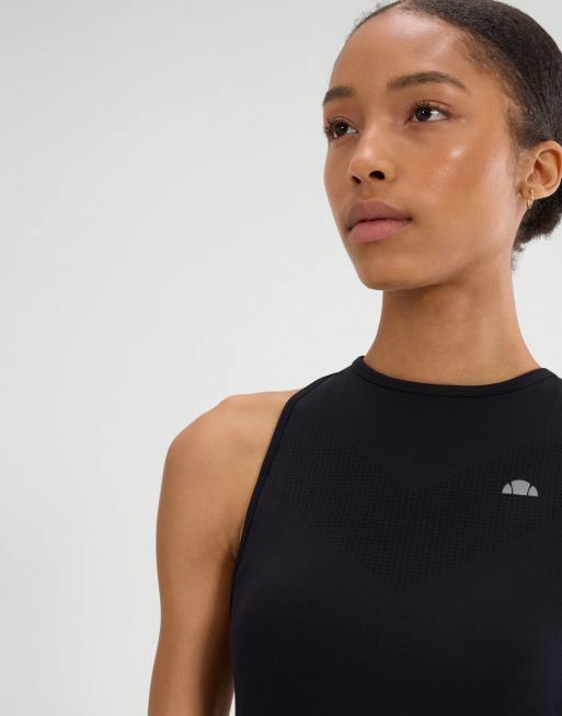 ellesse Cascades sports top in black, 2 of 4