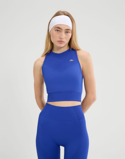 ellesse Cascades sports top in blue