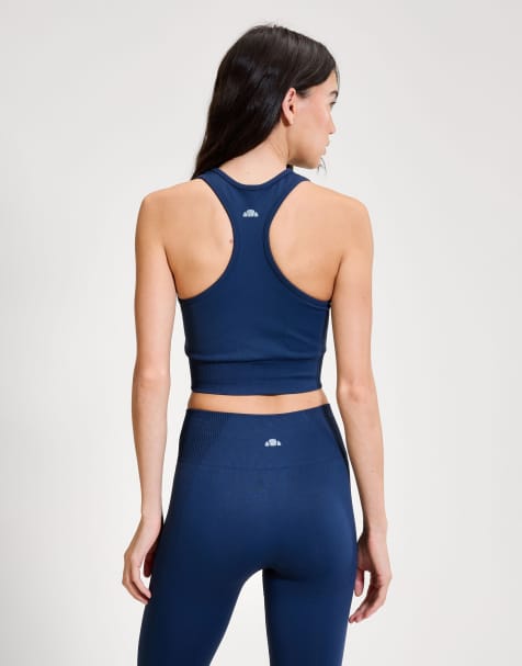 ellesse Cascades sports top in navy - view 1