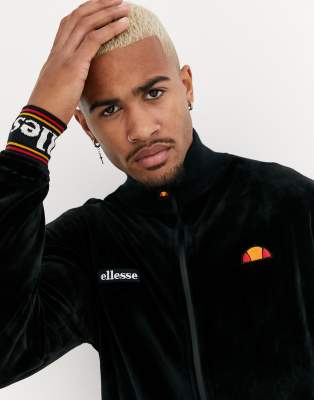 ellesse velvet tracksuit