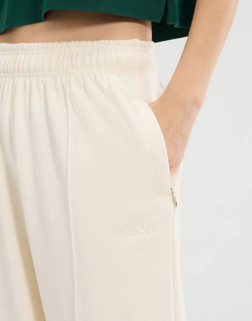 ellesse Casoli jog pant in off white, 3 of 3