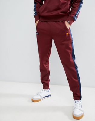 ellesse Cassed sweatpants with taping 