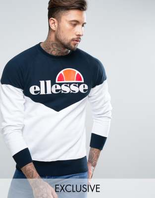 Ellesse Chevron Sweatshirt With Classic 