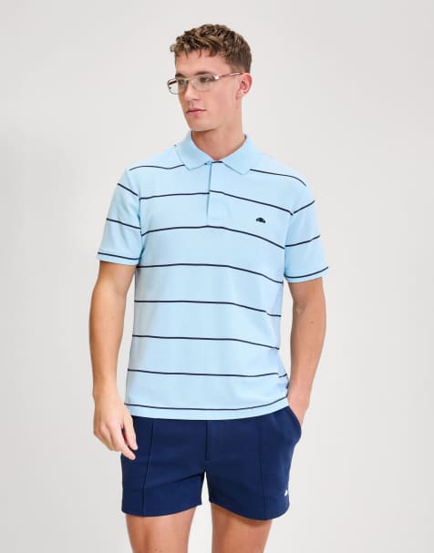 ellesse Cimetta polo in light blue - view 1