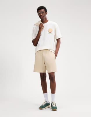 ellesse Club di corsa short in stone-Neutral