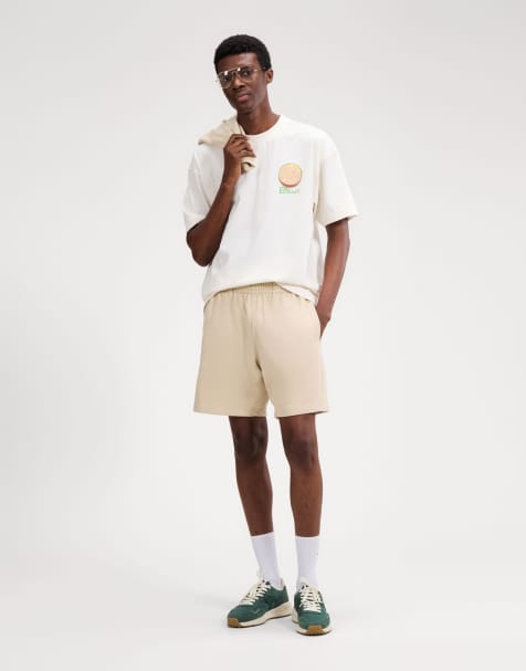 ellesse Club di corsa short in stone - view 1