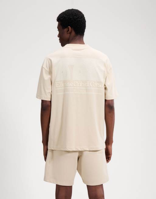 ellesse Club di corsa tee in stone, 2 of 4