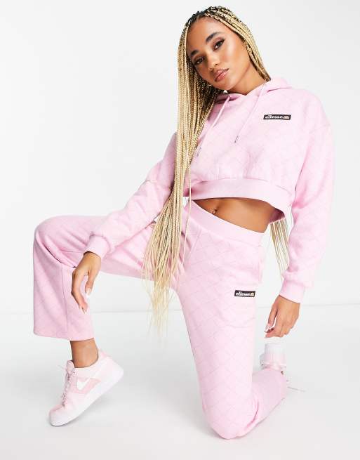 Pink ellesse joggers new arrivals