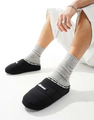 ellesse Comoda Slipper in black