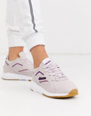 Ellesse - Contest - Leren sneakers in violet-Paars