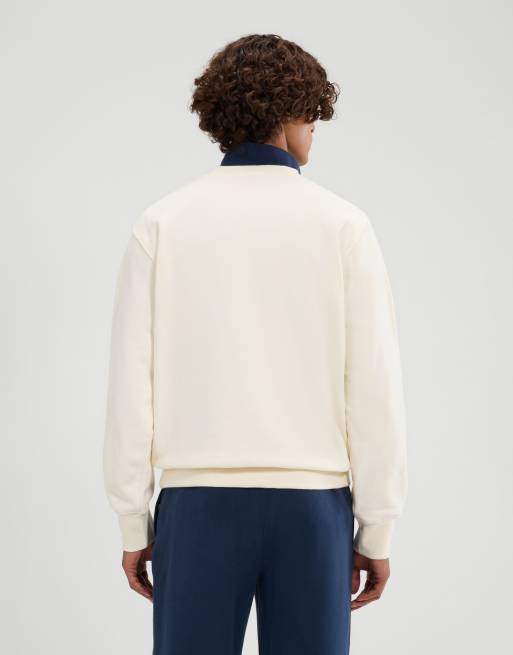 ellesse Corcolle sweatshirt in off white, 4 of 4