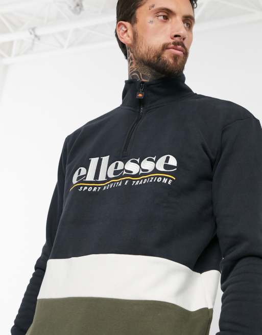 Ellesse half best sale zip fleece