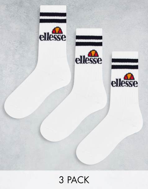 ellesse – Crew-Socken in Weiß im 3er-Pack - view 1