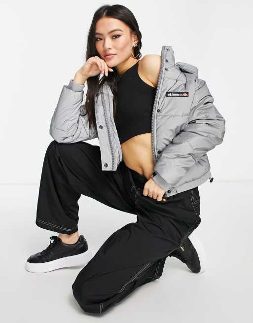 Ellesse cropped clearance jacket