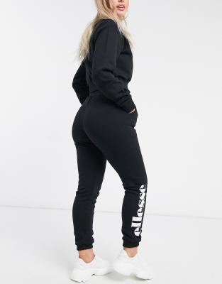 cropped sweatshirt and sweatpants