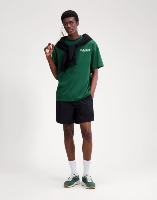 ellesse Dal 1959 tee in dark green, 2 of 4