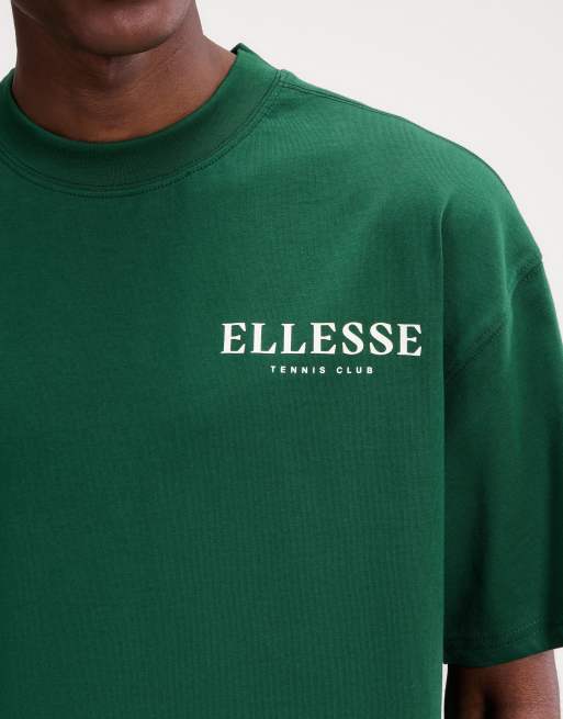 ellesse Dal 1959 tee in dark green, 4 of 4