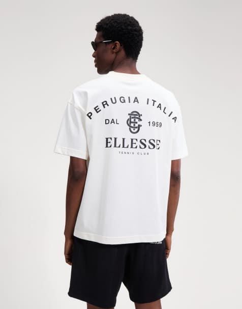 ellesse Dal 1959 tee in off white