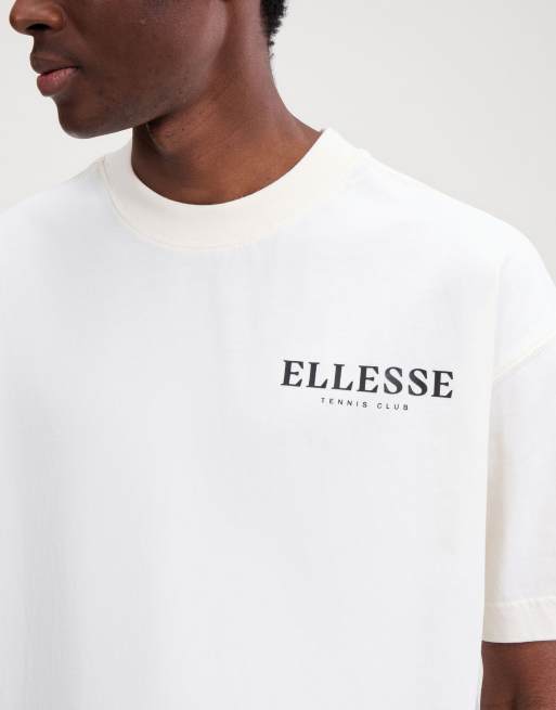 ellesse Dal 1959 tee in off white, 4 of 4