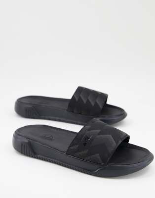 black ellesse sliders