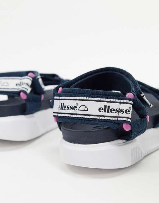 Ellesse - Denso sporty sandaler med logo i marineblå, 2 af 4