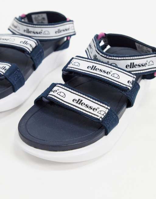 Ellesse - Denso sporty sandaler med logo i marineblå, 4 af 4