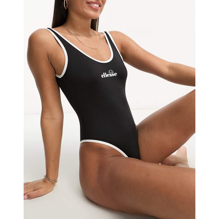 Notitie Ten einde raad kiespijn ellesse Diante swimsuit in black | ASOS