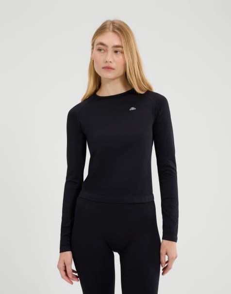 ellesse D'irene ls top in black - view 1