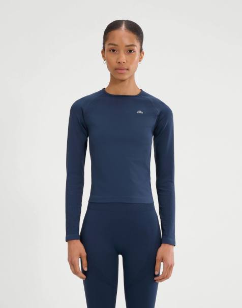 ellesse D'irene ls top in navy - view 1