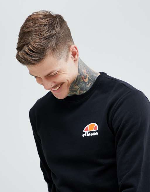 ellesse Diveria sweatshirt with small logo in black