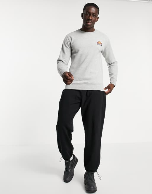 ellesse Diveria sweatshirt with small logo in gray ASOS