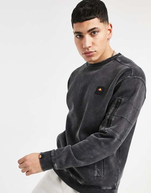 ellesse Dorel sweatshirt in dark grey