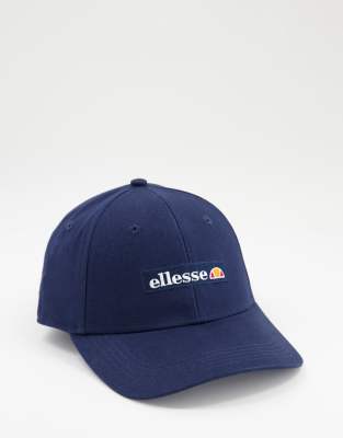 Ellesse drebbo logo baseball cap in navy