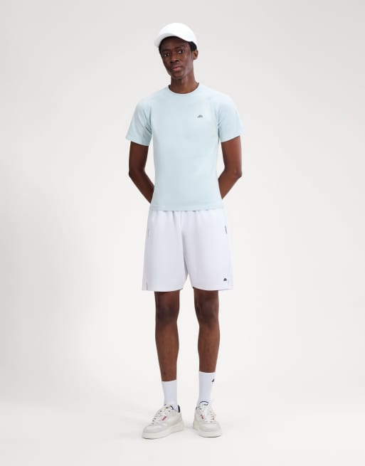 ellesse Drexani short sleeve seamless tee in light blue, 2 of 4