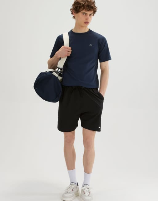 ellesse Drexani short sleeve seamless tee in navy, 4 of 4