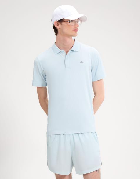 ellesse Edmond polo in light blue - view 1